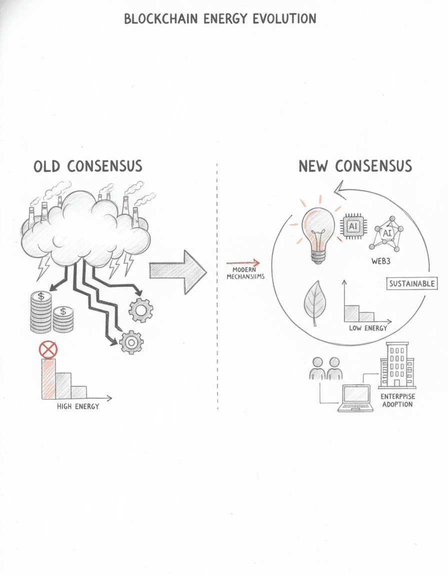 The Environmental Shift: How modern consensus mechanisms have changed the narrative around enterprise blockchain energy consumption