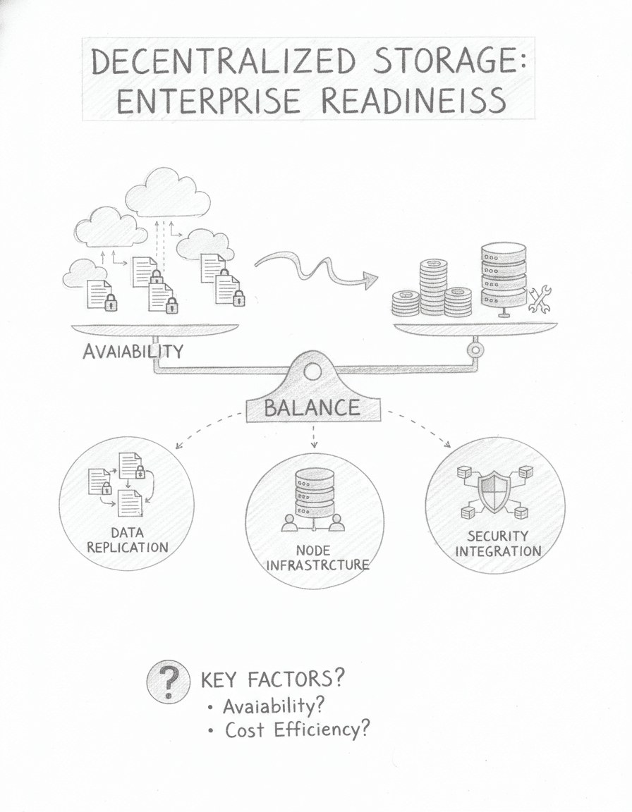 Decentralized Storage Solutions: Evaluating enterprise readiness of protocols like IPFS and Arweave for secure document hosting